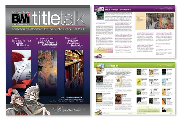 BWI TitleTalk Magazine Covers